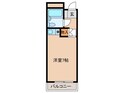 シャルマンフジ岸和田弐番館の間取図