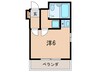 グロスアベニュー 1Rの間取り