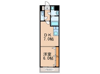 間取図 ビエラ江戸堀