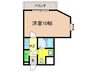 Ｉ　ｃａｓｔｌｅ 1Kの間取り