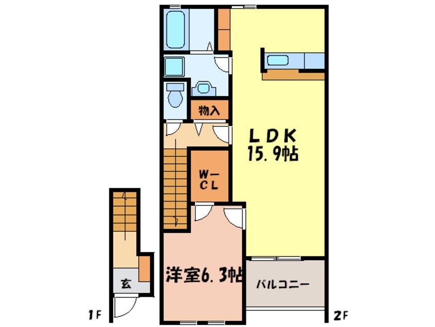 間取図 ラリック