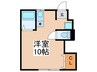 住之江コ－ト 1Rの間取り