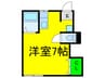 住之江コ－ト 1Rの間取り
