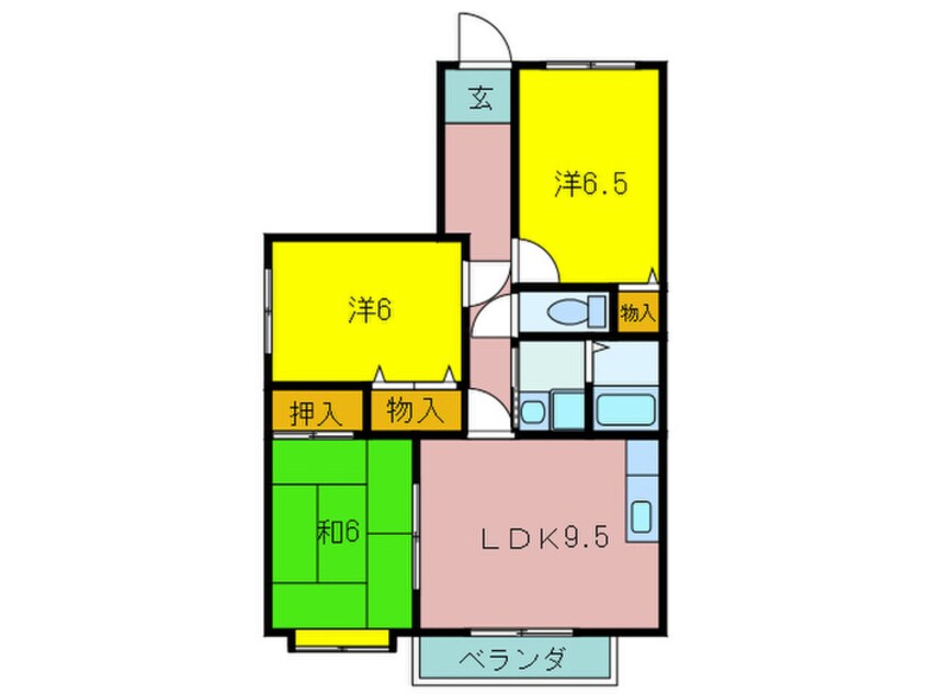 間取図 カスティーリオ