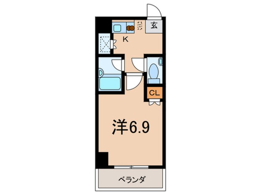 間取図 ラ・セーヌ西宮