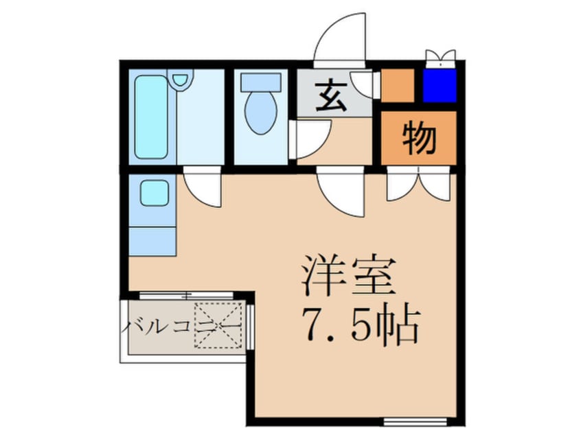 間取図 ハウスオブロ－ゼ