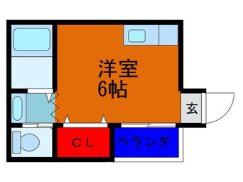 間取図 土佐ビル9野里