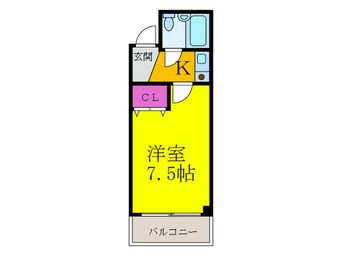 間取図 第２バンブ－ハイツ