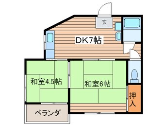 間取図 清原マンション