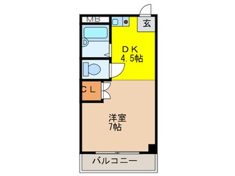 間取図 モアクレスト