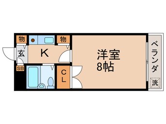 間取図 サンフェスタ東福寺　Ａ棟