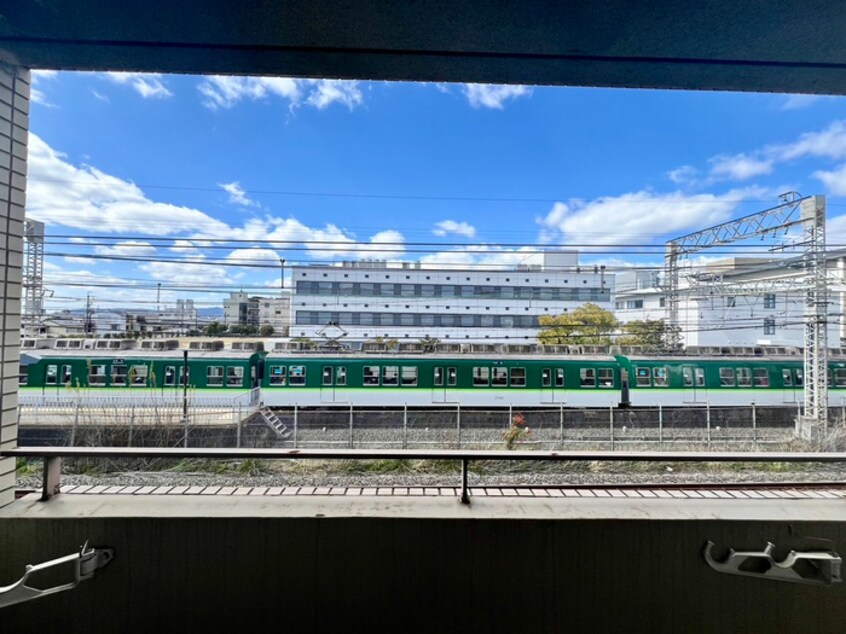 室内からの展望 サンフェスタ東福寺　Ａ棟