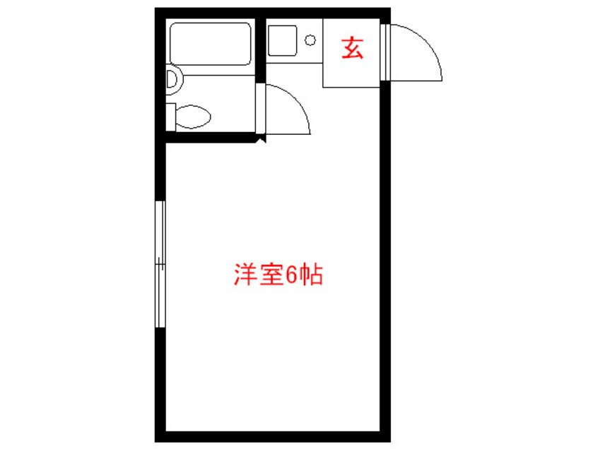 間取図 Ｙｏｕハイム衣摺