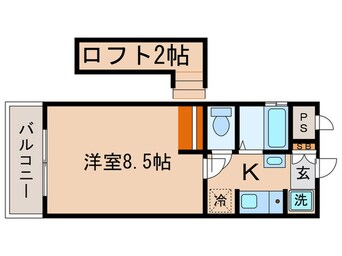 間取図 サンフェスタ東福寺Ｂ棟