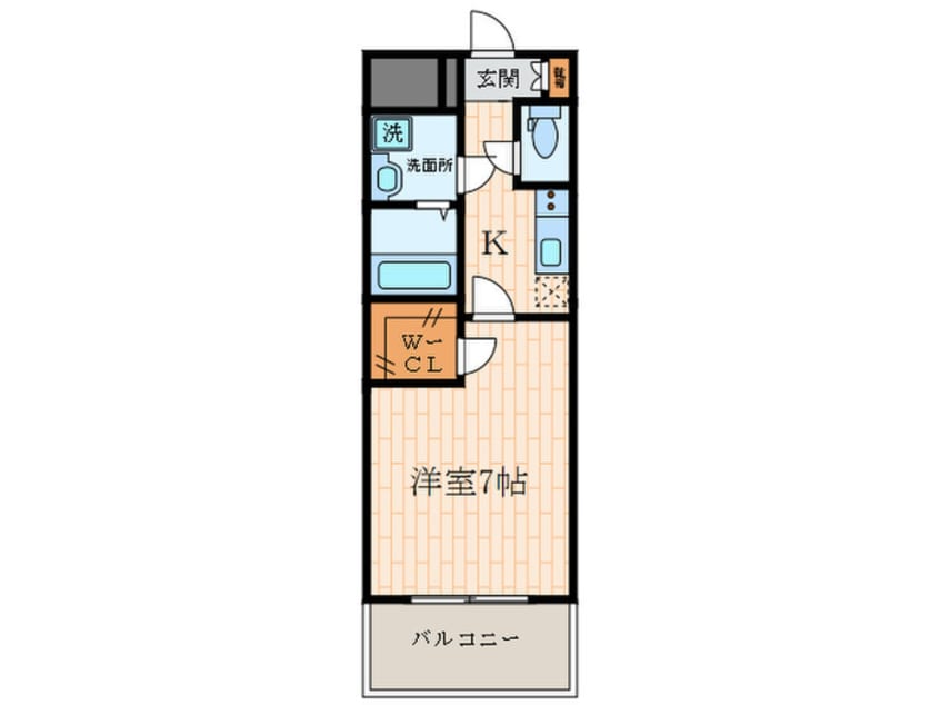 間取図 ｴｽﾌﾟﾚｲｽｱｰﾊﾞﾝﾚｼﾞﾃﾞﾝｽ