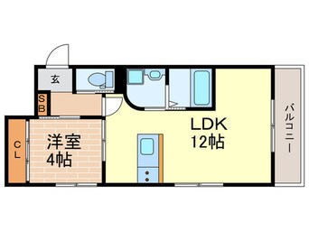 間取図 Sempre Vita さくら夙川
