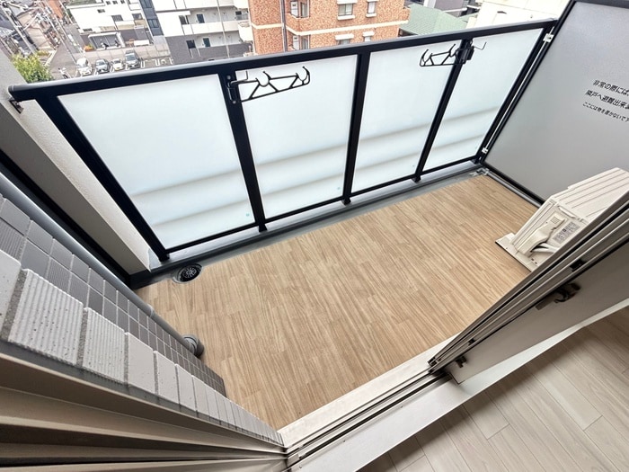 ベランダ・バルコニー ﾌﾟﾚｻﾝｽTHEKYOTO澄華(609)