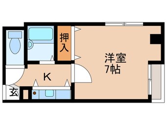 間取図 カーサゼブラ土佐堀