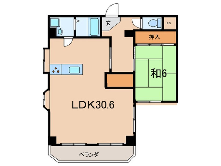 間取図 BECアーバン西宮北口