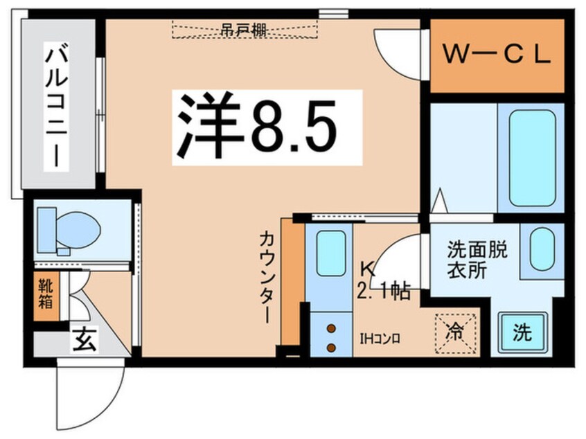 間取図 ｻｲﾌﾟﾚｽ加美Ⅱ