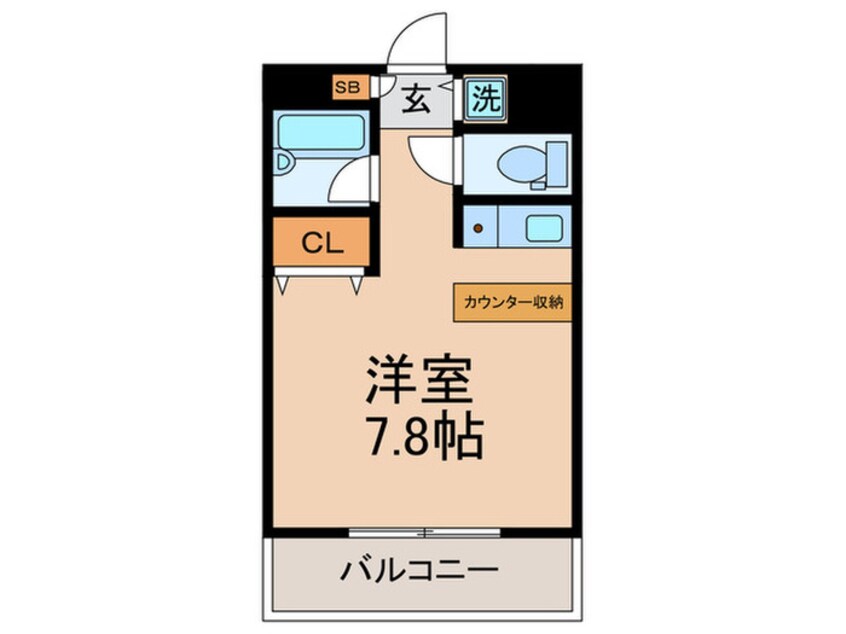 間取図 サンフェスタ東福寺　Ｃ棟