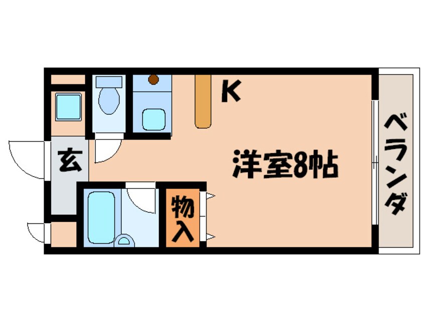 間取図 サンフェスタ東福寺　Ｃ棟