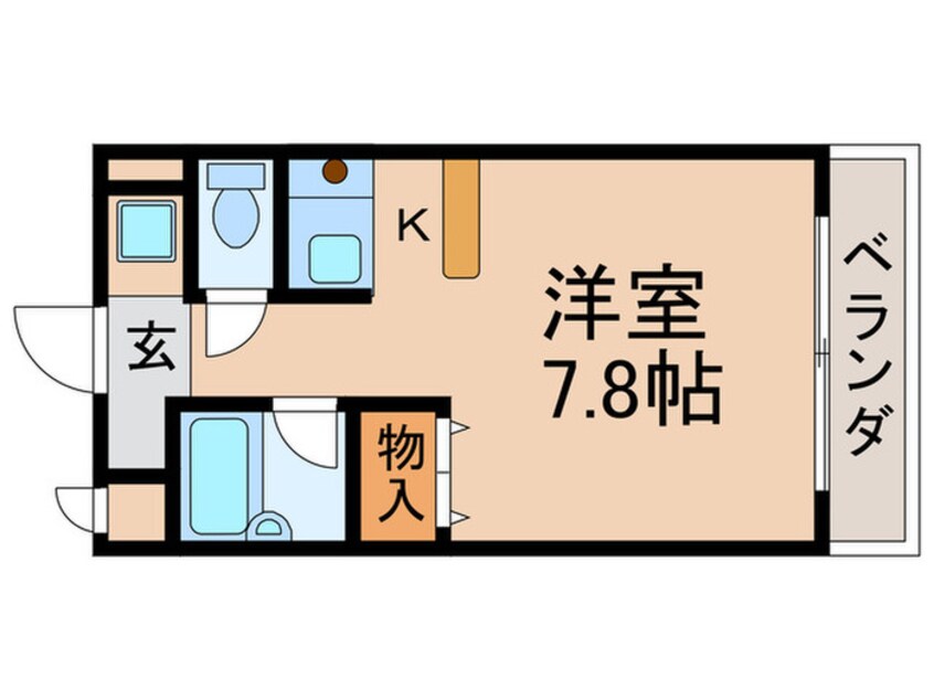 間取図 サンフェスタ東福寺　Ｃ棟