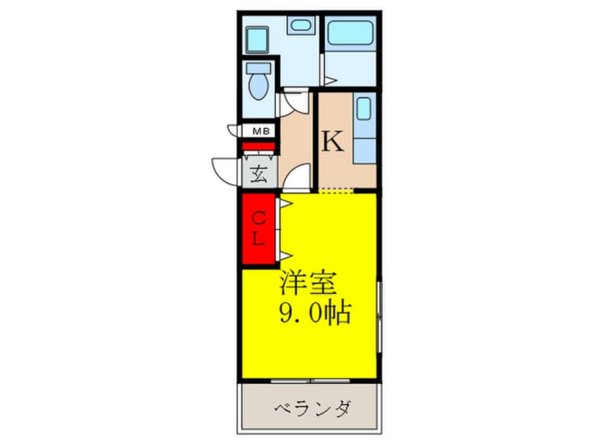間取図 ＫＩヴィレッジ