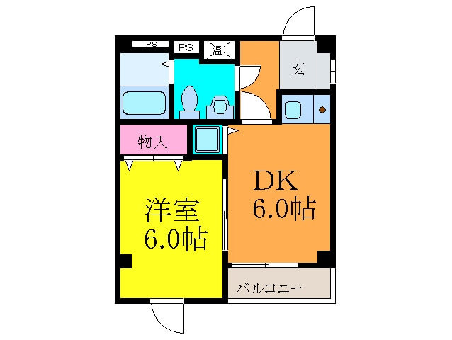 間取り図 A・Mフラッツ正雀