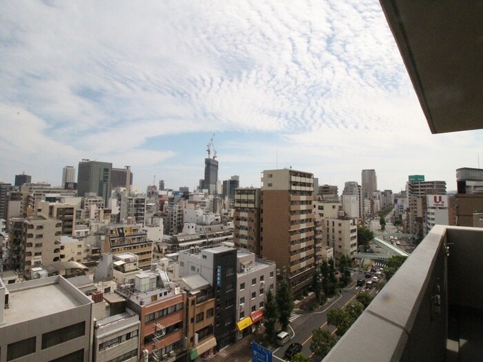室内からの展望 プレザン新神戸