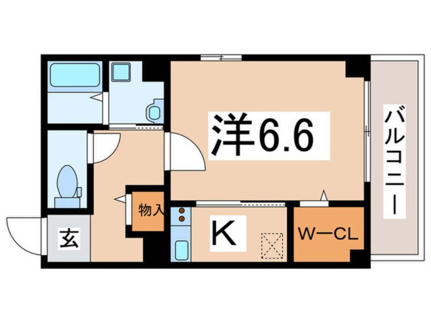 間取図 ラ・ヴィラ阿倍野