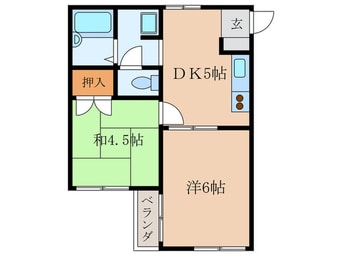 間取図 北原ハイツ