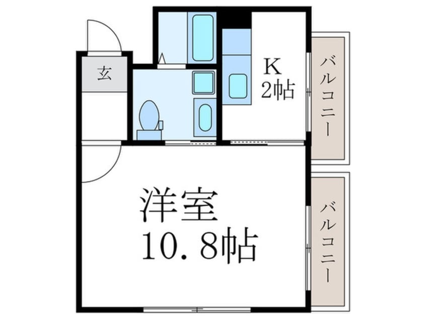 間取図 GARNET RESIDENCE 北野白梅一番