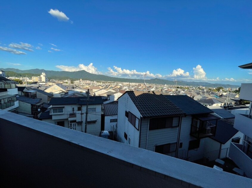 室内からの展望 ロイヤルコーポ紫野Ⅰ