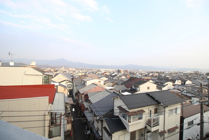 室内からの展望 ロイヤルコーポ紫野Ⅰ