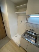 洗濯機置場 ロイヤルコーポ紫野Ⅰ