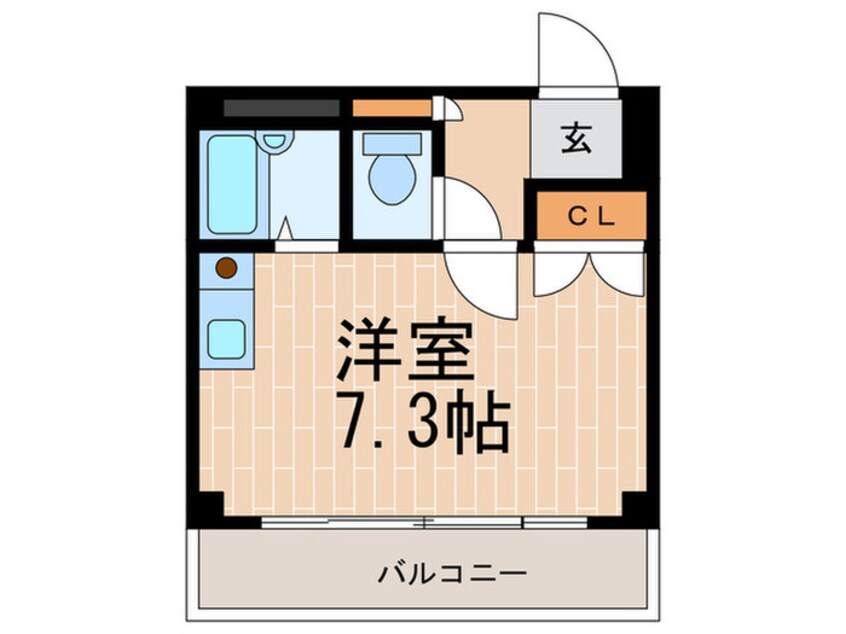 間取図 御影石ハイツ