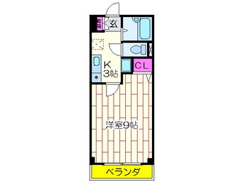 間取図 リバティーコート