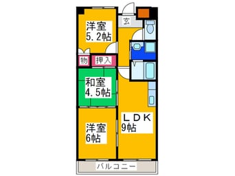 間取図 フローラルマンション
