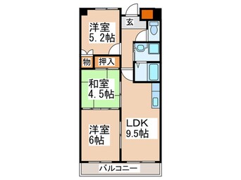 間取図 フローラルマンション