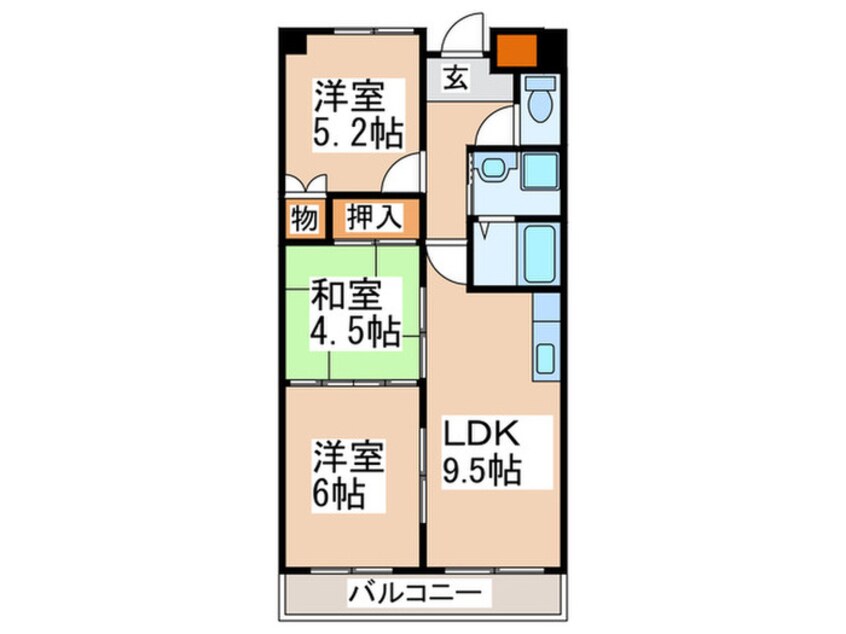 間取図 フローラルマンション