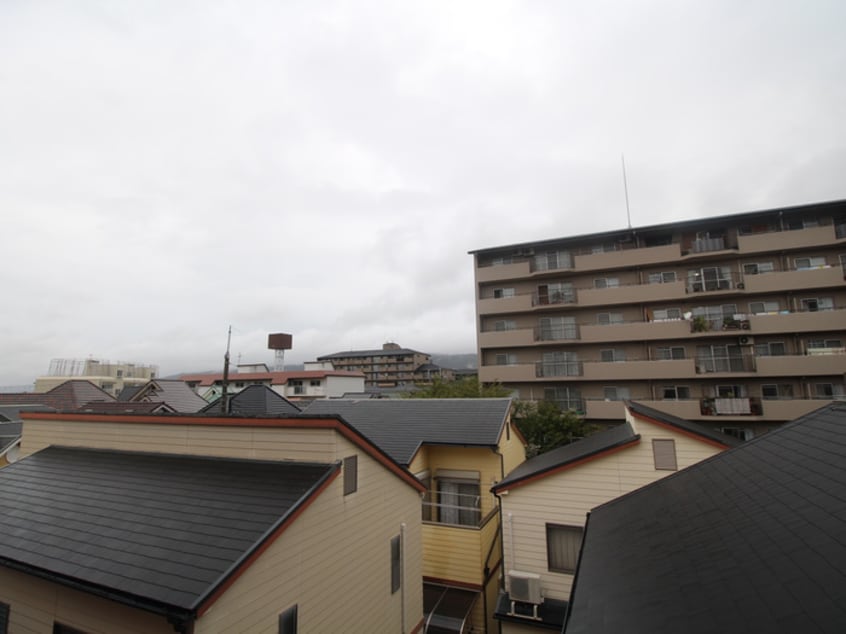室内からの展望 イ－ズマンションⅤ