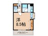 メゾン須磨２０００ 1Rの間取り