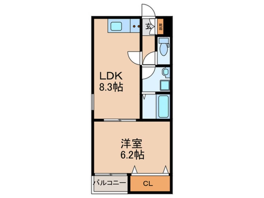 間取図 ロイヤルクオーターⅡ
