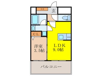 間取図 エル・セレーノ新大阪北