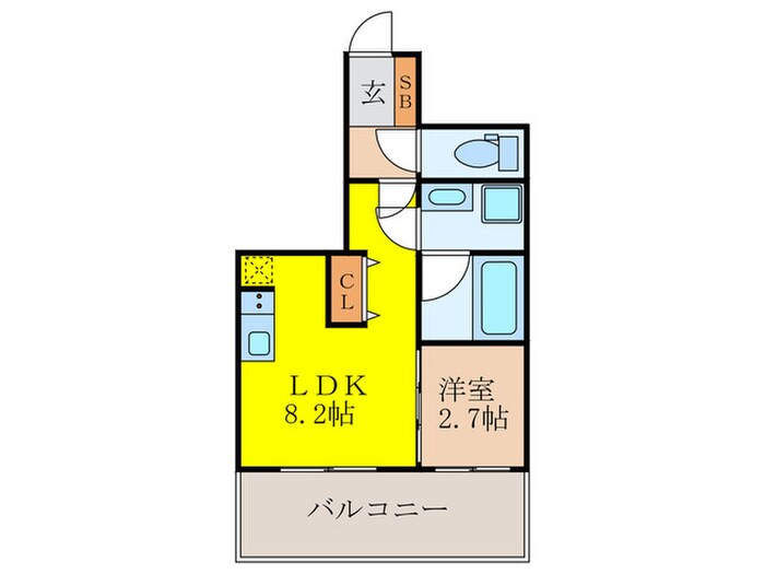 間取り図 エル・セレーノ新大阪北