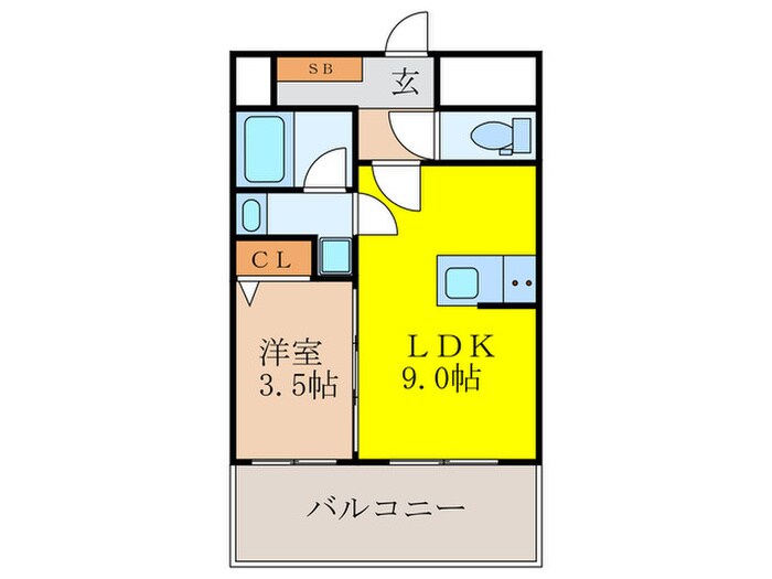 間取り図 エル・セレーノ新大阪北