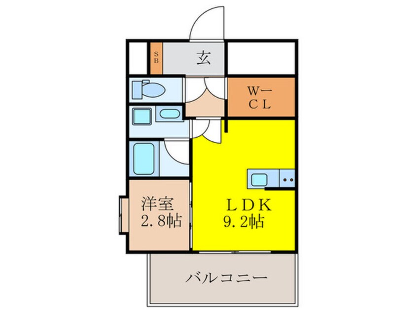 間取図 エル・セレーノ新大阪北