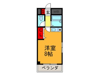 間取図 シャトーアンビシャス