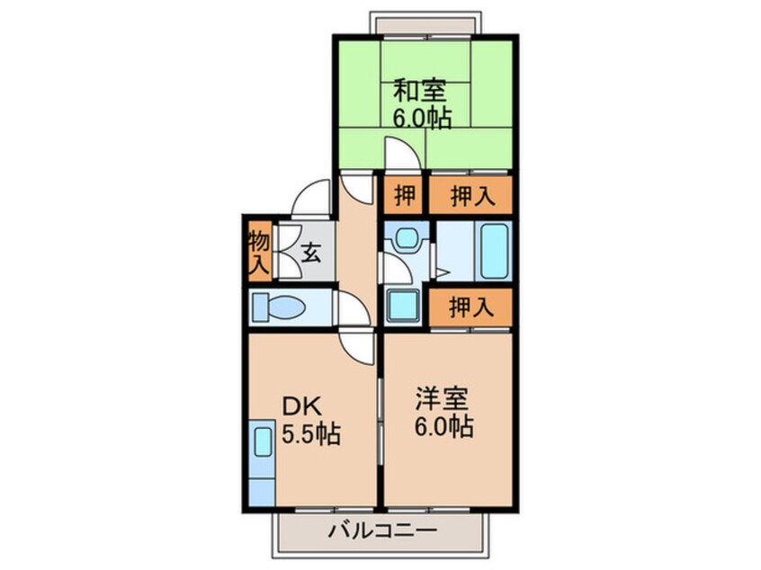 間取図 サンコクリコ　Ｃ棟